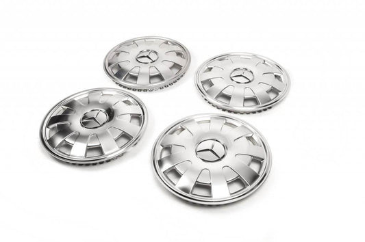 Petals stainless steel caps (1 roller, 4 pcs.) for Mercedes Sprinter W906 2006-2018 - Reelken Auto
