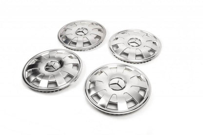 Petals stainless steel caps (1 roller, 4 pcs.) for Volkswagen Crafter 2006-2016 - Reelken Auto