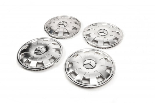 Petals stainless steel caps (1 roller, 4 pcs.) for Mercedes Sprinter W907/W910 2018↗ - image 2