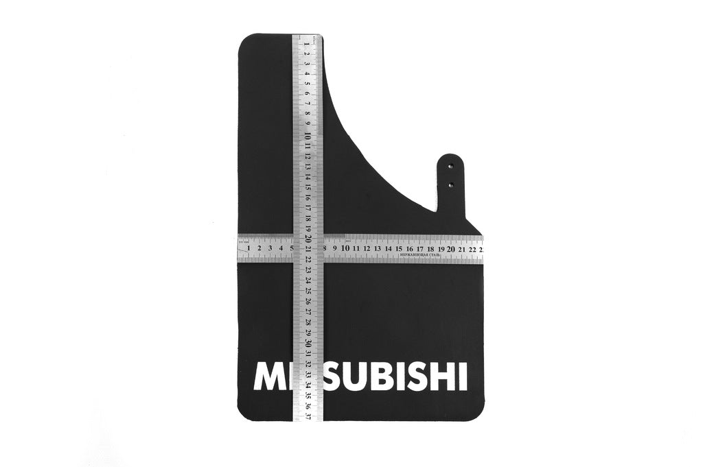 Mitsubishi Mudguards Polytep (230*375, 2 pcs) for Mitsubishi - image 3