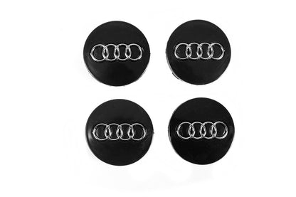 Wheel center caps 59/57mm ad5957b (4 pcs) for Audi - image 3