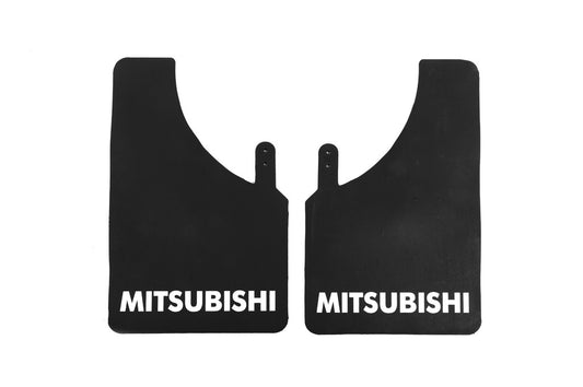 Universal Mud Flaps Polytep (230*375, 2 pcs) for Mitsubishi - image 1