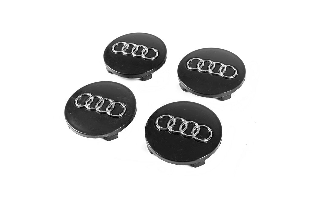 Wheel center caps 59/57mm ad5957b (4 pcs) for Audi - image 2