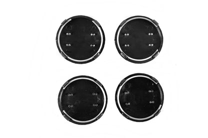 Wheel center caps 59/57mm ad5957b (4 pcs) for Audi - image 4