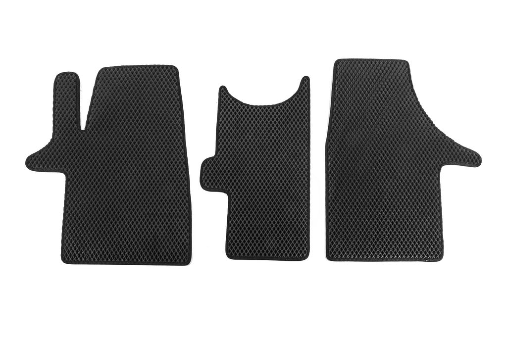 EVA Floor Mats V-2 (black, front) for Volkswagen T6 2015-2024 - image 1