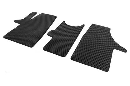EVA Floor Mats V-2 (black, front) for Volkswagen T6 2015-2024 - image 2
