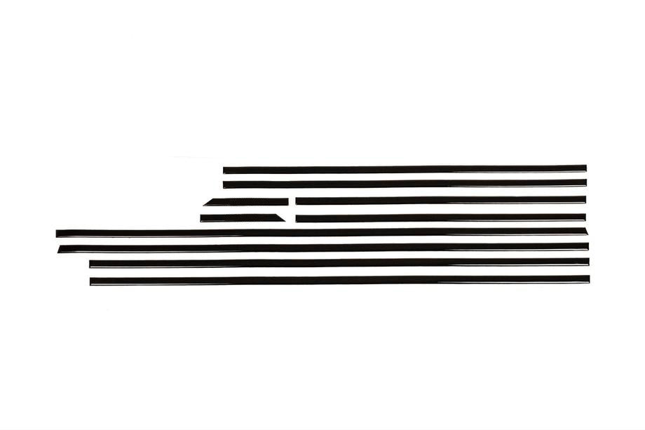 Black Door Mouldings (Inserts) for Mercedes G сlass W463 1990-2018 - image 2