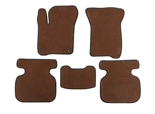EVA Floor Mats (2 Rows, Brown) for Dodge Journey 2008-2020 - image 2