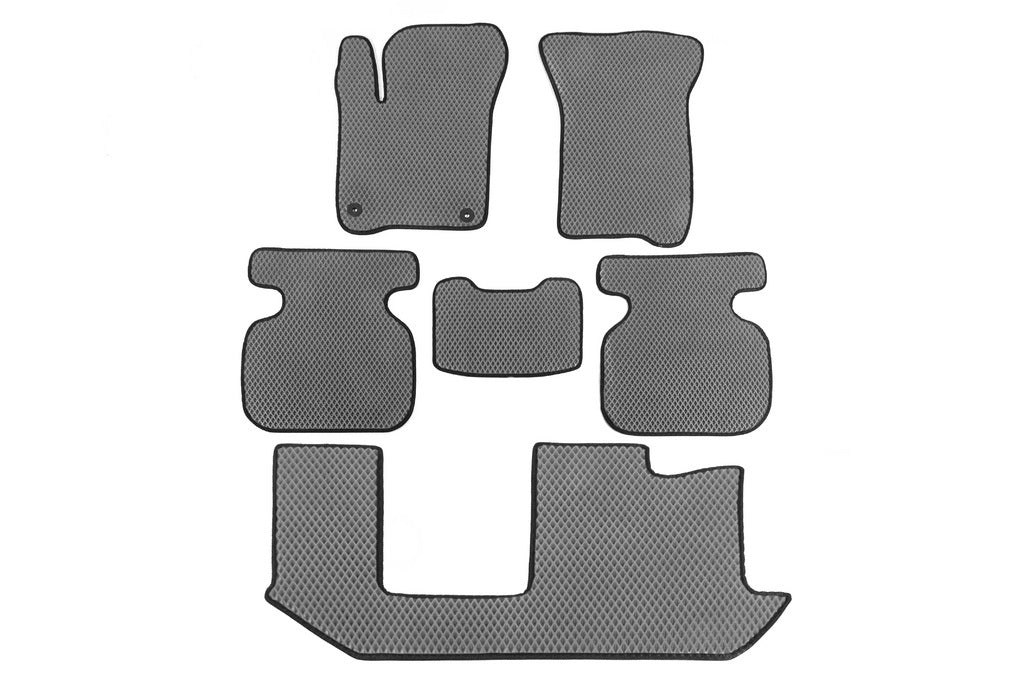 EVA Floor Mats (3 Rows, Gray) for Fiat Freemont 2011-2016 - image 1