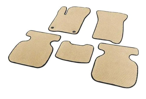 EVA Floor Mats (2 Rows, Beige) for Fiat Freemont 2011-2016 - image 1