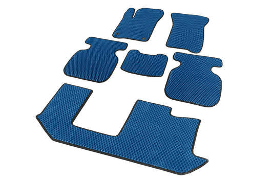 EVA Floor Mats (3 Rows, Blue) for Dodge Journey 2008-2020 - image 2