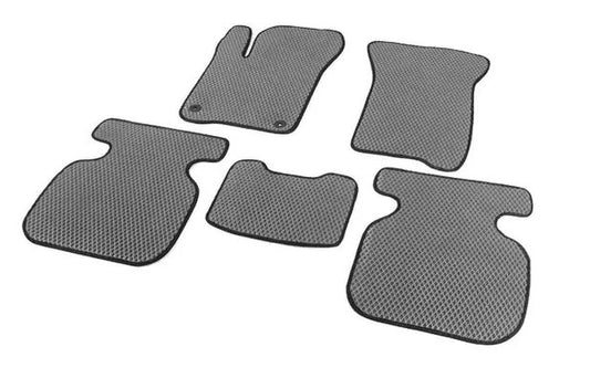 EVA Floor Mats (2 Rows, Gray) for Dodge Journey 2008-2020 - image 1