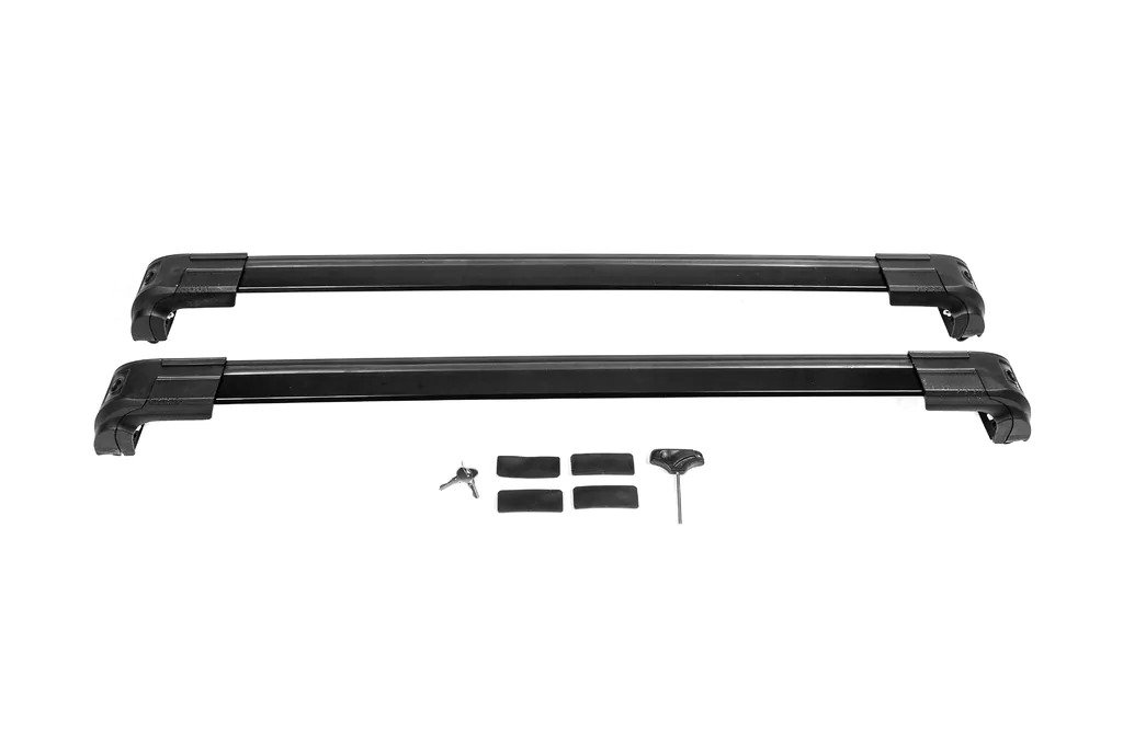 Roof Rack Cross Bars for Integrated Roof Rails Strong V2 120 cm (2 pcs) for Ford Puma 2019- - image 12