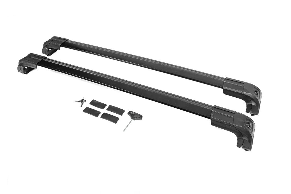 Roof rack (crossbars) for integrated railings Strong V2 120 cm (2 pcs) for BMW 3 series F-30/31/34 2012-2019 - image 13