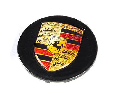 Discount Wheel Center Caps 76/71mm Black (1 pc) for Porsche - image 1