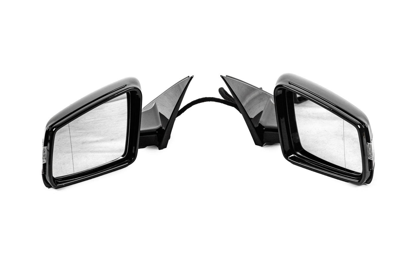 Side mirrors facelift (2 pcs, black) for Mercedes S-сlass W221 2005-2013 - image 7