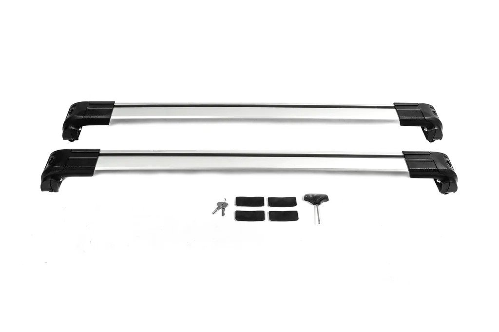 Roof rack (crossbars) for integrated railings Strong V2 120 cm (2 pcs) for BMW 5 series F-10/11/07 2010-2016 - image 17