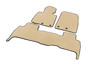 EVA V-2 polyurethane mats (2012-2021, Beige) for Toyota Land Cruiser 200 - image 2