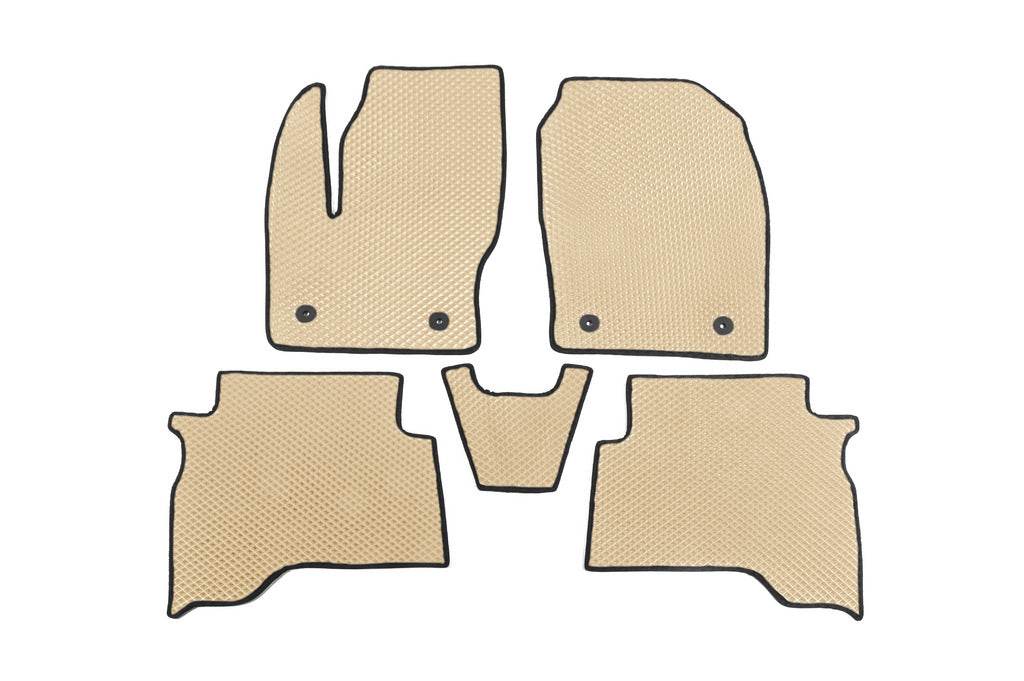 EVA mats (beige) for Ford Kuga/Escape 2013-2019 - Reelken Auto