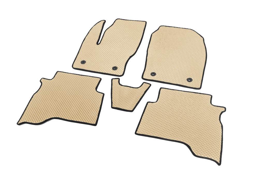 EVA mats (beige) for Ford Kuga/Escape 2013-2019 - Reelken Auto