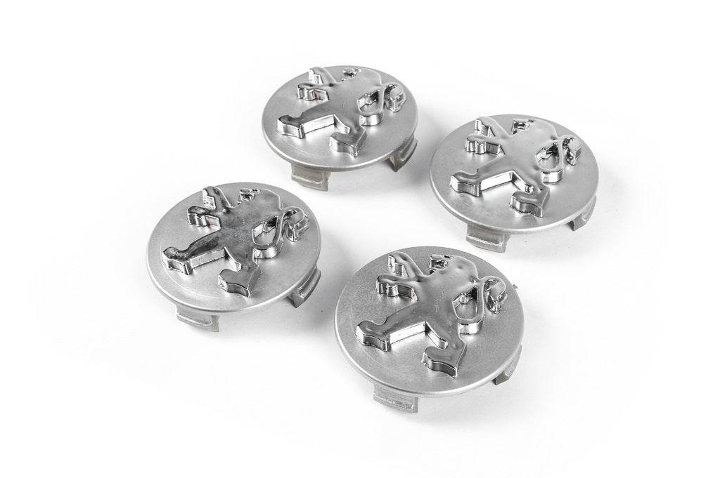 Wheel caps 60/58 mm p02011 (4 pcs) for Peugeot - Reelken Auto