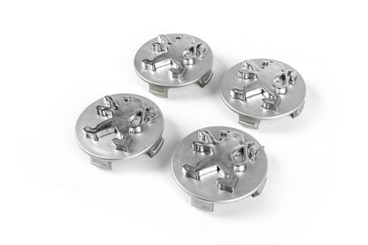 Wheel center caps 60/58 mm p02011 (4 pcs) for Peugeot - image 1