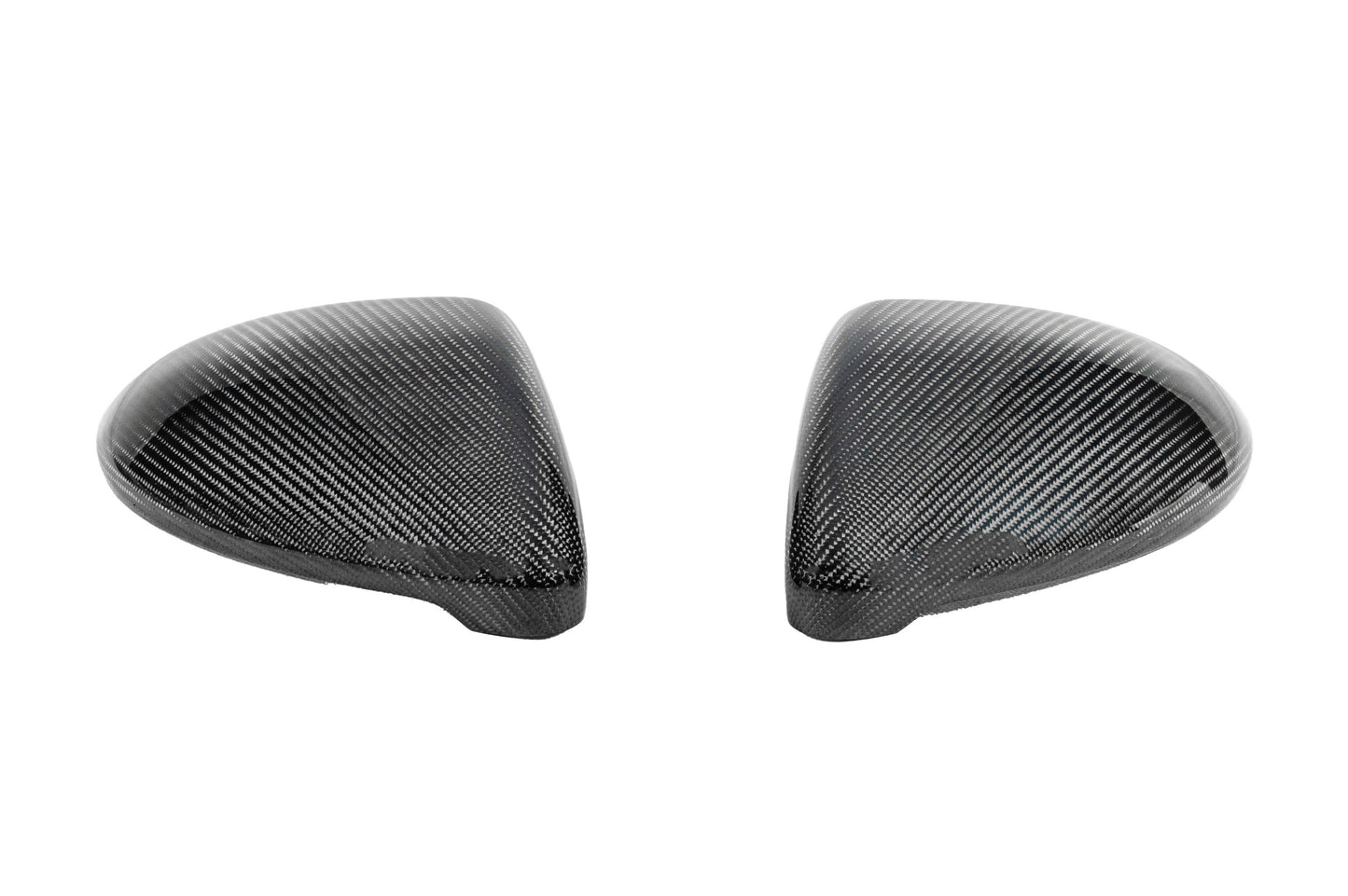 Mirror Covers V2 (Carbon) for Volkswagen Golf 7/E-Golf 2012-2020 - image 2