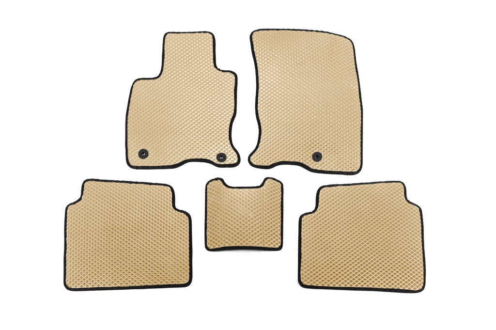 EVA Floor Mats (Hybrid, Beige) for Ford Kuga/Escape 2019- - image 1