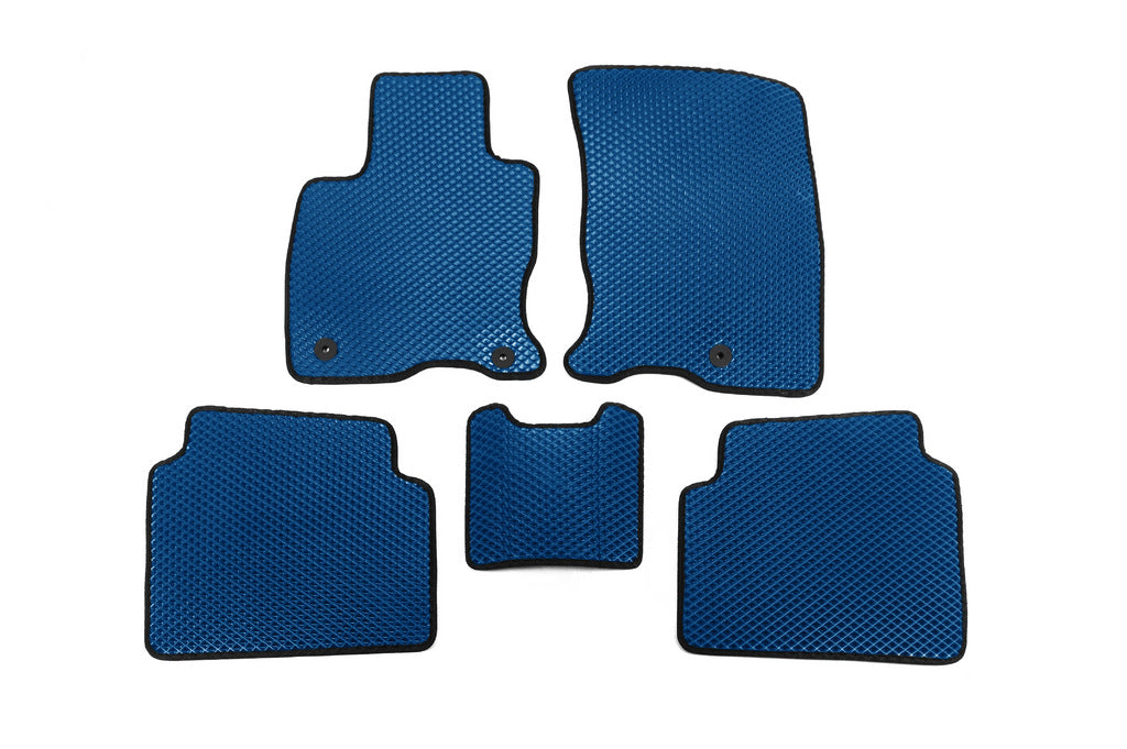 EVA Floor Mats (Hybrid, Blue) for Ford Kuga/Escape 2019- - image 1