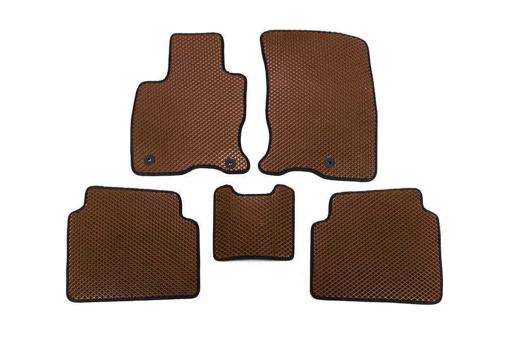 EVA Floor Mats (Hybrid, Brown) for Ford Kuga/Escape 2019- - image 4