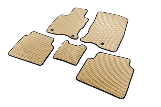 EVA Floor Mats (Hybrid, Beige) for Ford Kuga/Escape 2019- - image 2