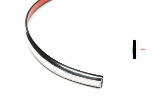 Chrome molding per meter sal9a (1 meter, 12 mm) - Reelken Auto