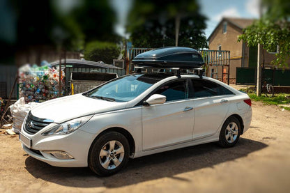 The jumpers on smooth roof (2 PCs, Asaf V4) for Hyundai Sonata YF 2010-2014 - Reelken Auto