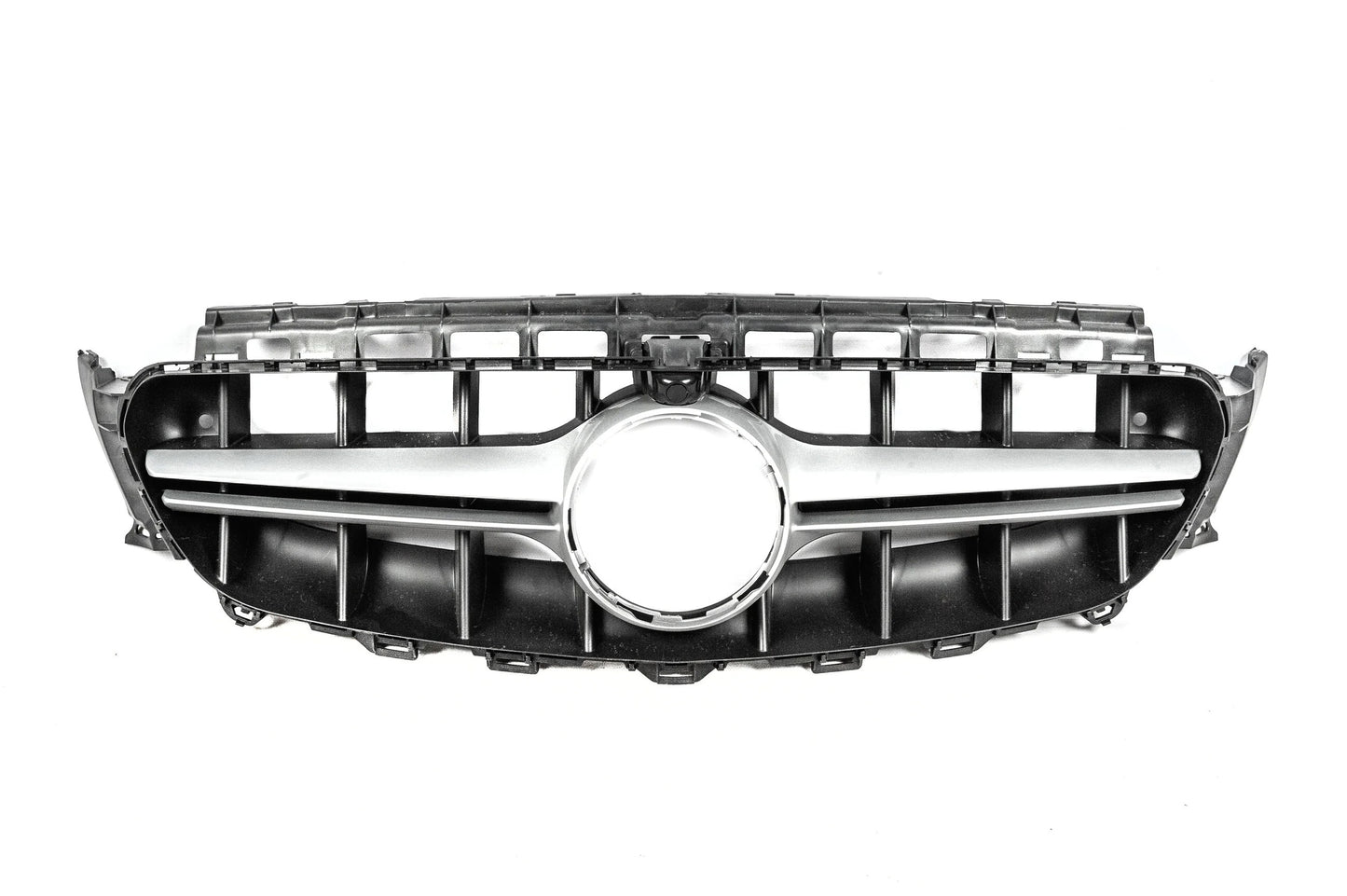 Front Grille in E63 AMG Design Silver (for Avantgarde/AMG-Line/E43/E53 2016-2020) for Mercedes E-class coupe C238 2016-2024 - image 1