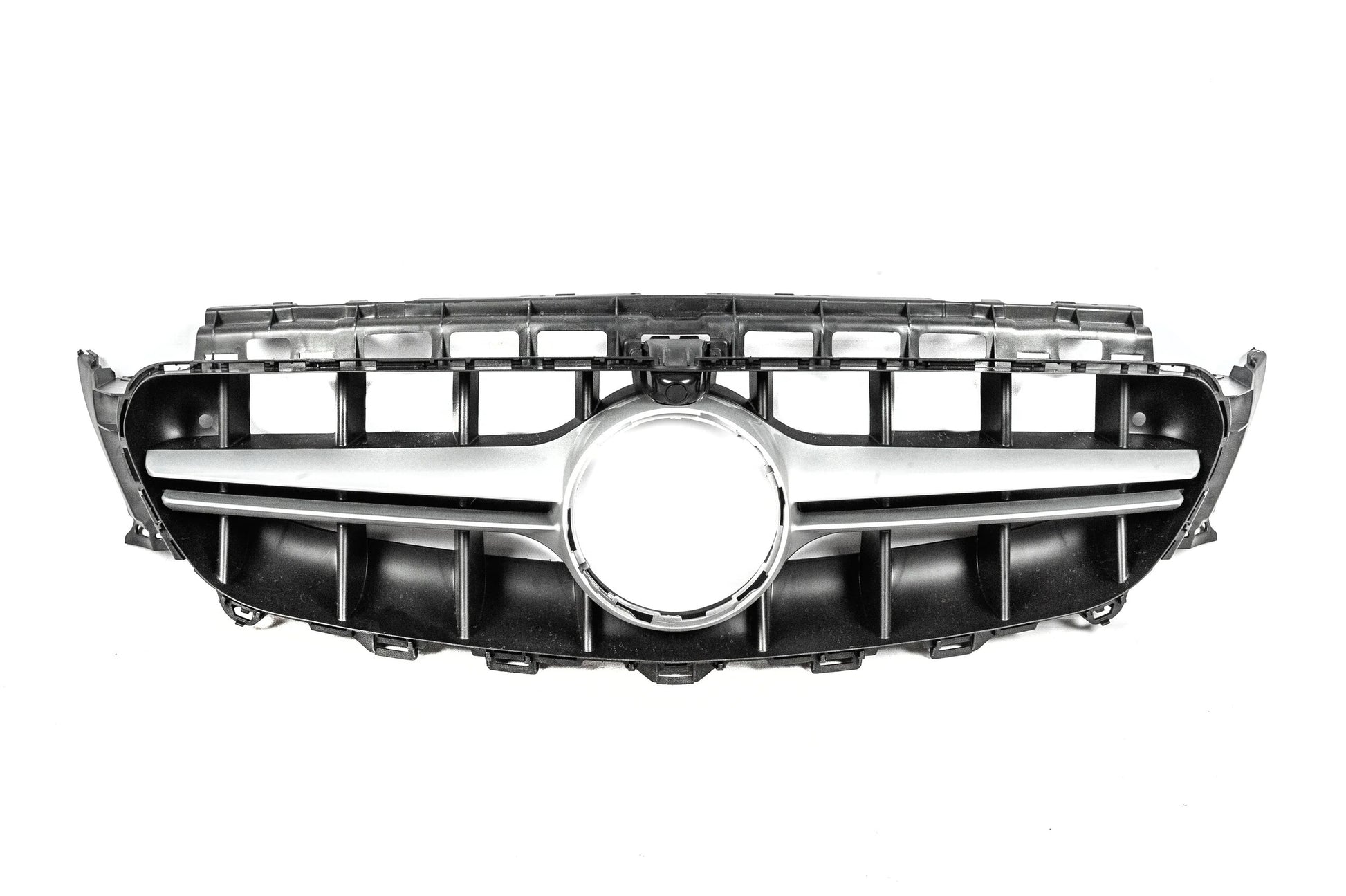 Front Grille in E63 AMG Design Silver (for Avantgarde/AMG-Line/E43/E53 2016-2020) for Mercedes E-class coupe C238 2016-2024 - image 1
