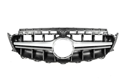 Front Grille in E63 AMG Design Silver (for Avantgarde/AMG-Line/E43/E53 2016-2020) for Mercedes E-class coupe C238 2016-2024 - image 1