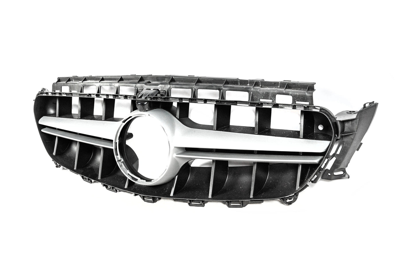 Front Grille in E63 AMG Silver Design (for Avantgarde/AMG-Line/E43 AMG/E53 AMG 2016-2019) for Mercedes E-сlass W213 2016-2023 - image 2