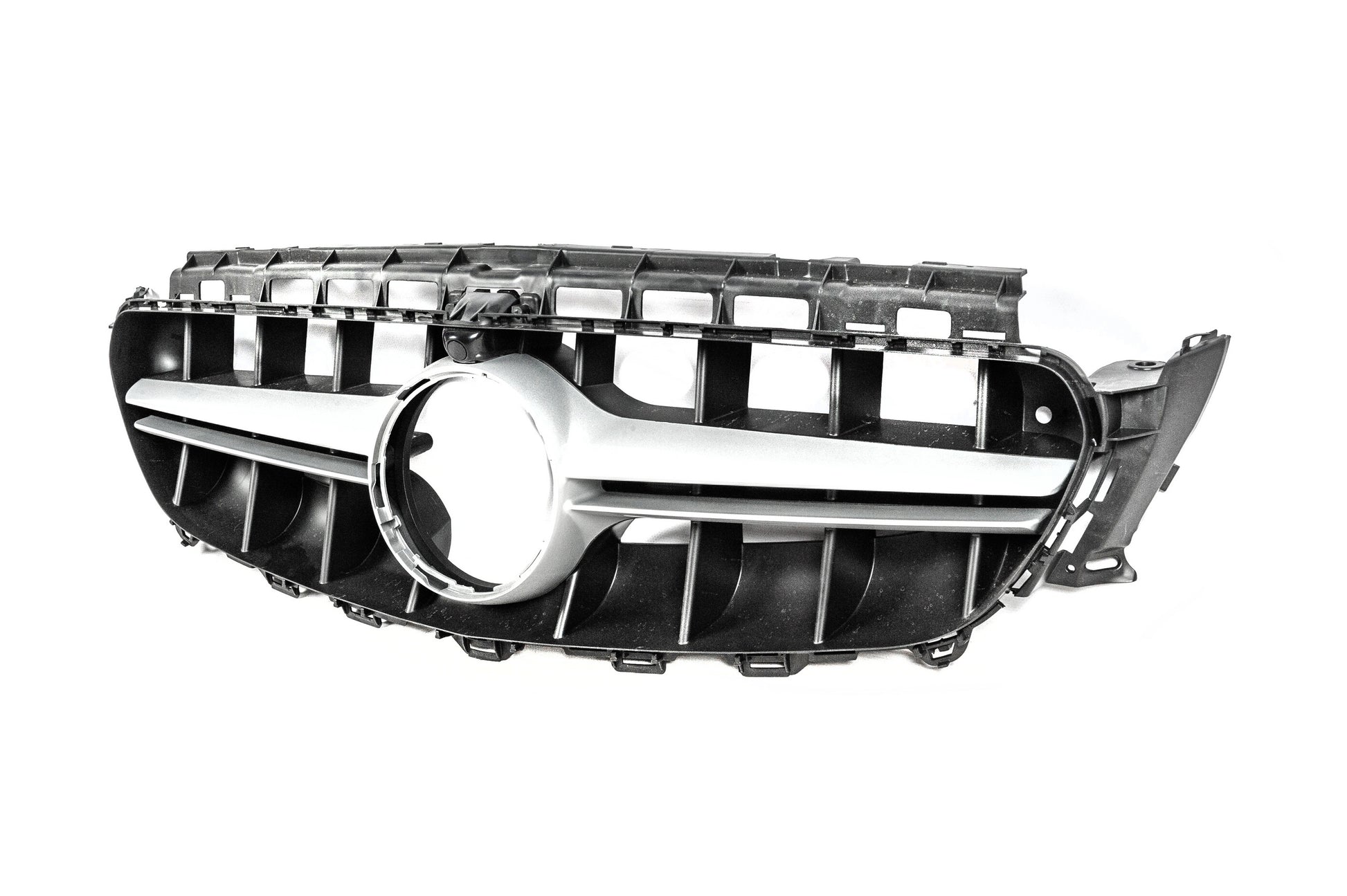 Front Grille in E63 AMG Silver Design (for Avantgarde/AMG-Line/E43 AMG/E53 AMG 2016-2019) for Mercedes E-сlass W213 2016-2023 - image 2