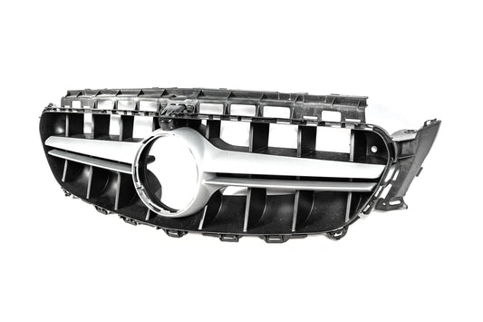 Front Grille in E63 AMG Silver Design (for Avantgarde/AMG-Line/E43 AMG/E53 AMG 2016-2019) for Mercedes E-сlass W213 2016-2023 - image 2