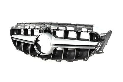 Front Grille in E63 AMG Design Silver (for Avantgarde/AMG-Line/E43/E53 2016-2020) for Mercedes E-class coupe C238 2016-2024 - image 2