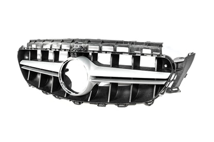 Front Grille in E63 AMG Design Silver (for Avantgarde/AMG-Line/E43/E53 2016-2020) for Mercedes E-class coupe C238 2016-2024 - image 2