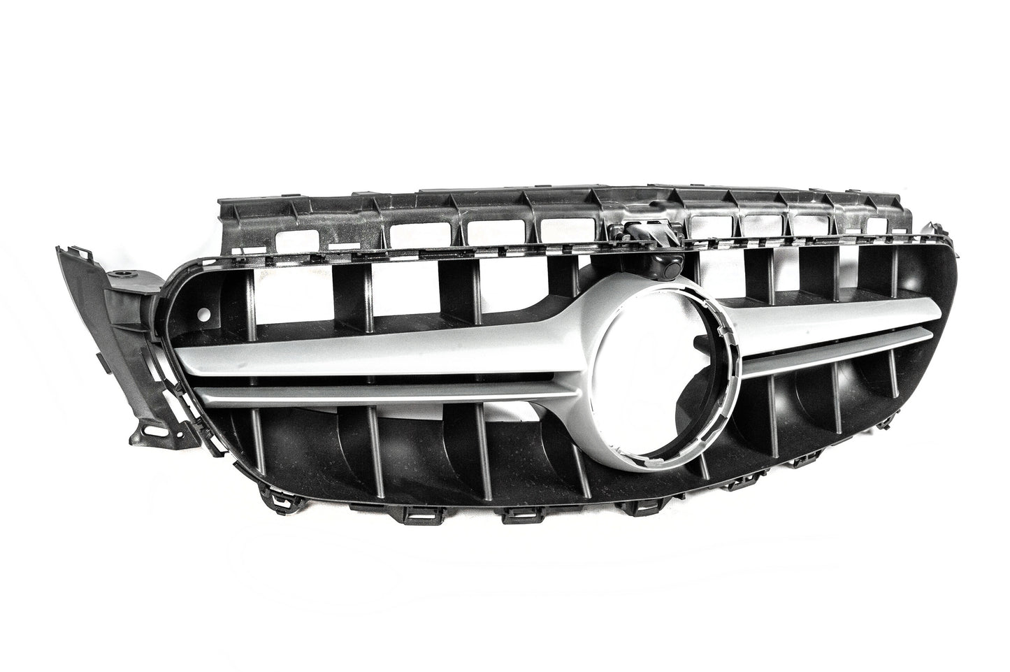 Front Grille in E63 AMG Silver Design (for Avantgarde/AMG-Line/E43 AMG/E53 AMG 2016-2019) for Mercedes E-сlass W213 2016-2023 - image 3