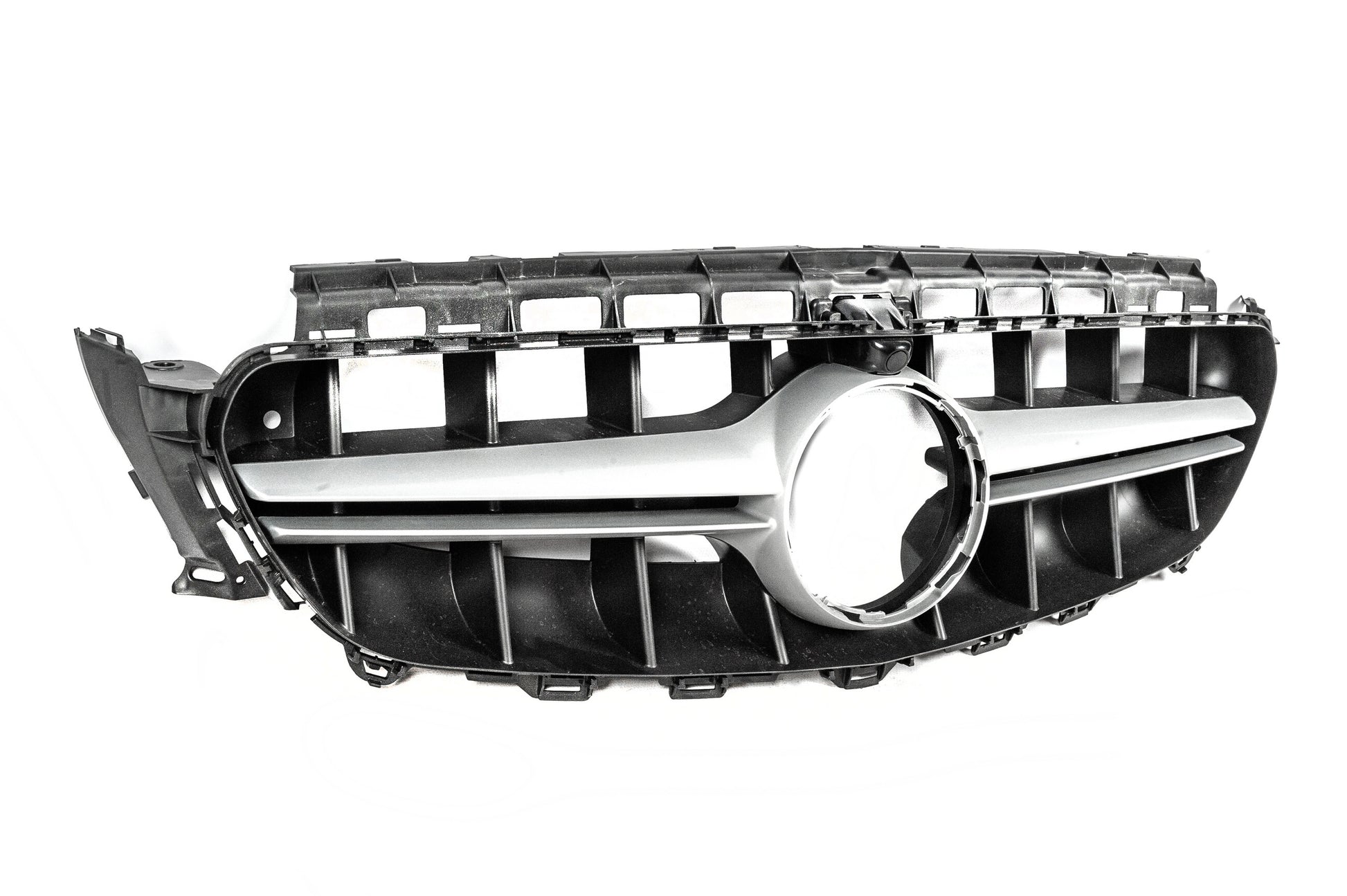 Front Grille in E63 AMG Silver Design (for Avantgarde/AMG-Line/E43 AMG/E53 AMG 2016-2019) for Mercedes E-сlass W213 2016-2023 - image 3
