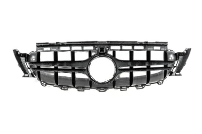 Front Grille in E63 AMG Design Silver (for Avantgarde/AMG-Line/E43/E53 2016-2020) for Mercedes E-class coupe C238 2016-2024 - image 4