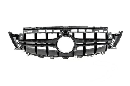 Front Grille in E63 AMG Silver Design (for Avantgarde/AMG-Line/E43 AMG/E53 AMG 2016-2019) for Mercedes E-сlass W213 2016-2023 - image 4