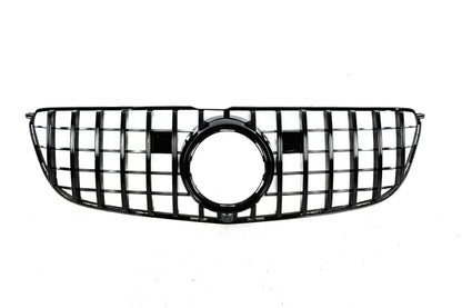 GT Panamericana Black Front Grille (for GLS) for Mercedes GL/GLS class X166 - image 2