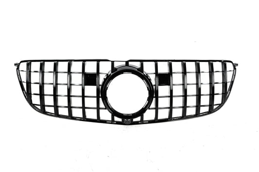 GT Panamericana Black Front Grille (for GLS) for Mercedes GL/GLS class X166 - image 2
