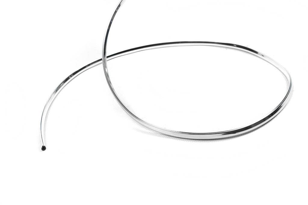 Chrome molding per meter U-shaped sal19a (1 meter, 8.5 mm) - Reelken Auto