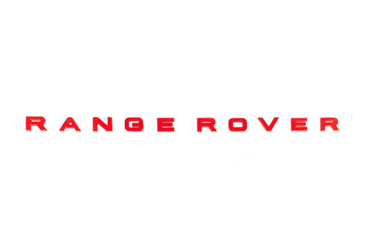 The inscription is red (type-5) for Land Rover Range Rover - Reelken Auto