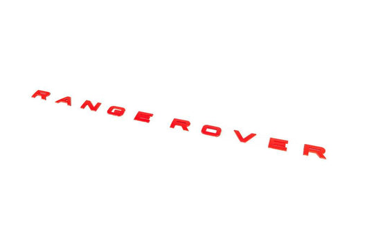 The inscription is red (type-5) for Land Rover Range Rover - Reelken Auto